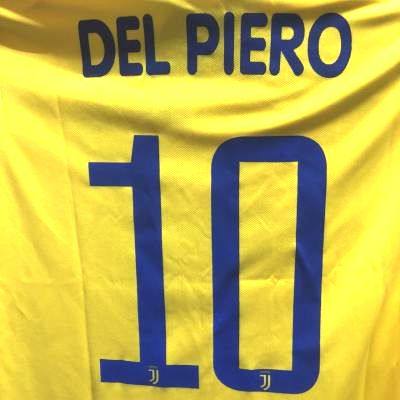子供用 K116 18 ユベントス DEL PIERO*10 デルピエロ 黄青 ゲーム